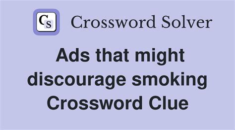 discourage crossword